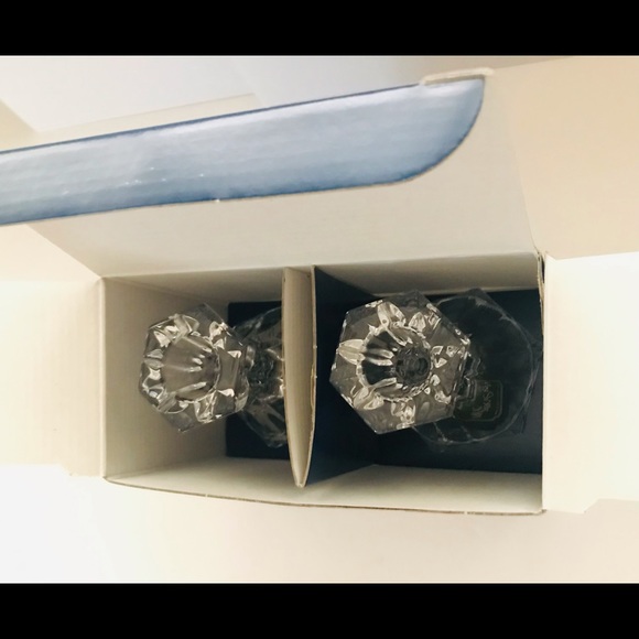 New Mikasa Crystal Candleholder Metro Flair made in Slovenia - Picture 11 of 15